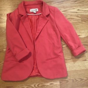 Pink blazer. Size small. Worn once